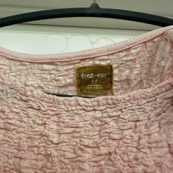 NWT Free People Free-est Sterling Maxi Dress in Pink Chalk Size Small - Picture 4 of 5